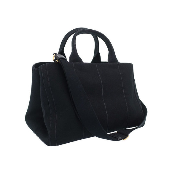 Prada Tote Bag Bijou Canapa 2way - Picture 1 of 9